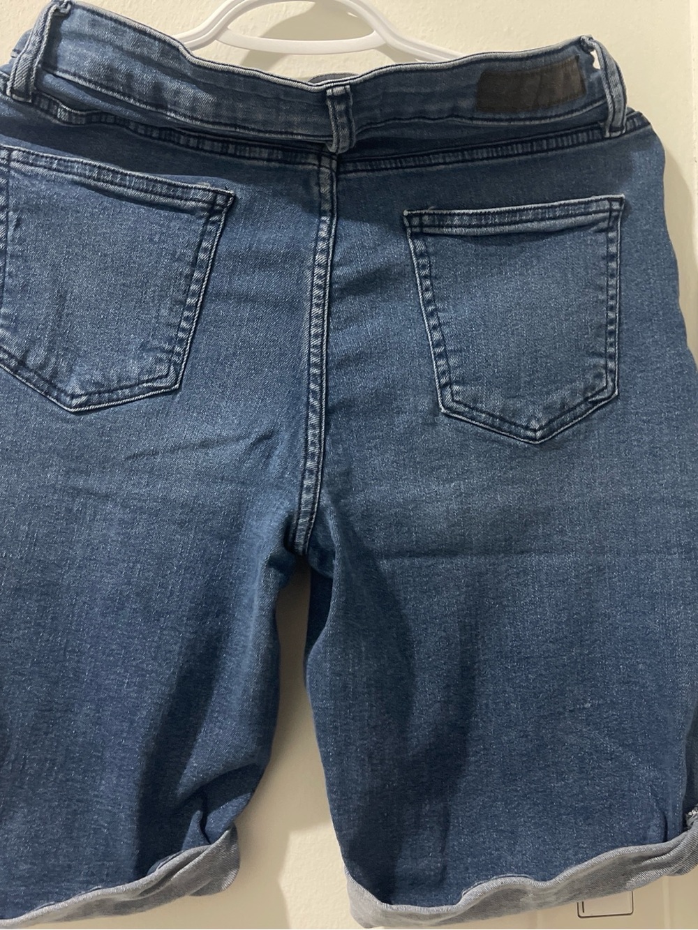 DKNY Women’s Blue Boyfriend Jeans Shorts